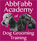 Abbfabb Dog Grooming Training Logo